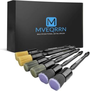 MVEQRRN 6pcs Car Detailing Brush Se...