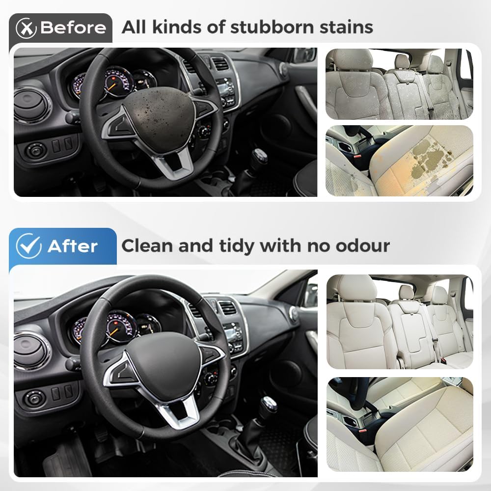Glass Emulsion Cleaner, 2026 New Oil Film Remover for Car Windshields and Windows, Handheld Automotive Glass Cleaner for Oil Residue and Improves Visibility (2) - Image 5