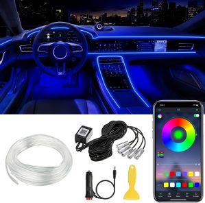 Interior Car LED Strip Lights APP C...