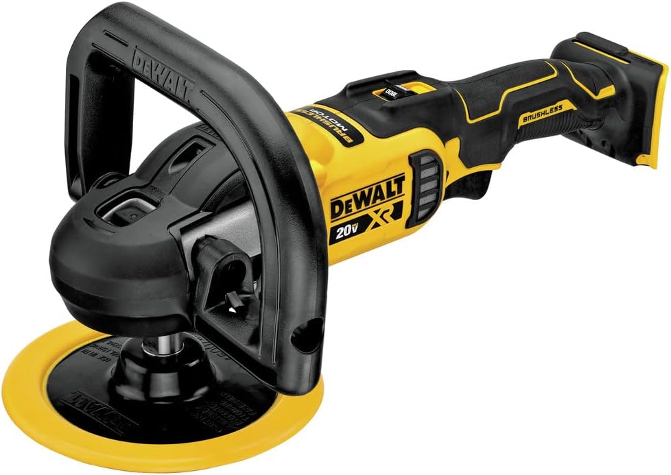 DEWALT 20V MAX* XR Cordless Polisher, Rotary, Variable Speed, 7-Inch, 180 mm, Tool Only (DCM849B) - Image 4