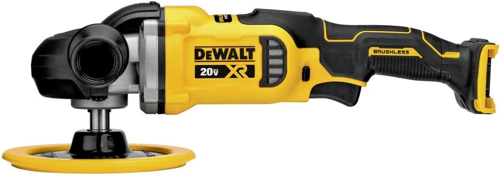 DEWALT 20V MAX* XR Cordless Polisher, Rotary, Variable Speed, 7-Inch, 180 mm, Tool Only (DCM849B) - Image 2