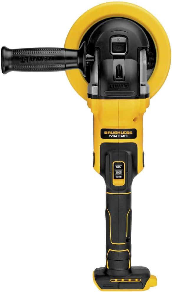 DEWALT 20V MAX* XR Cordless Polisher, Rotary, Variable Speed, 7-Inch, 180 mm, Tool Only (DCM849B) - Image 5