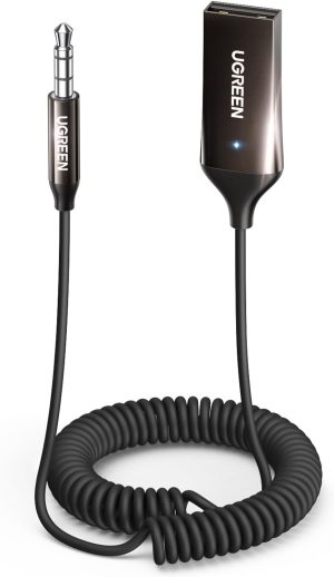 UGREEN Aux to Bluetooth 6.0 Adapter...