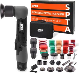 SPTA Cordless Mini Polisher, 12V Co...