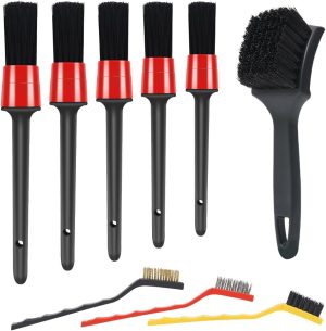9pcs Detailing Brush Set,Interior C...