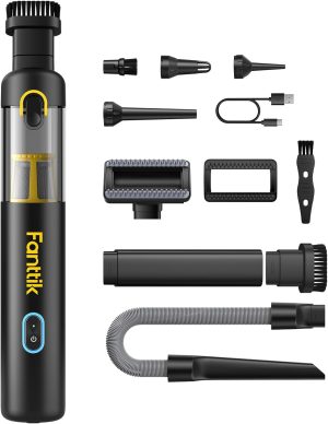 Fanttik Slim V8 APEX Car Vacuum, 4-...