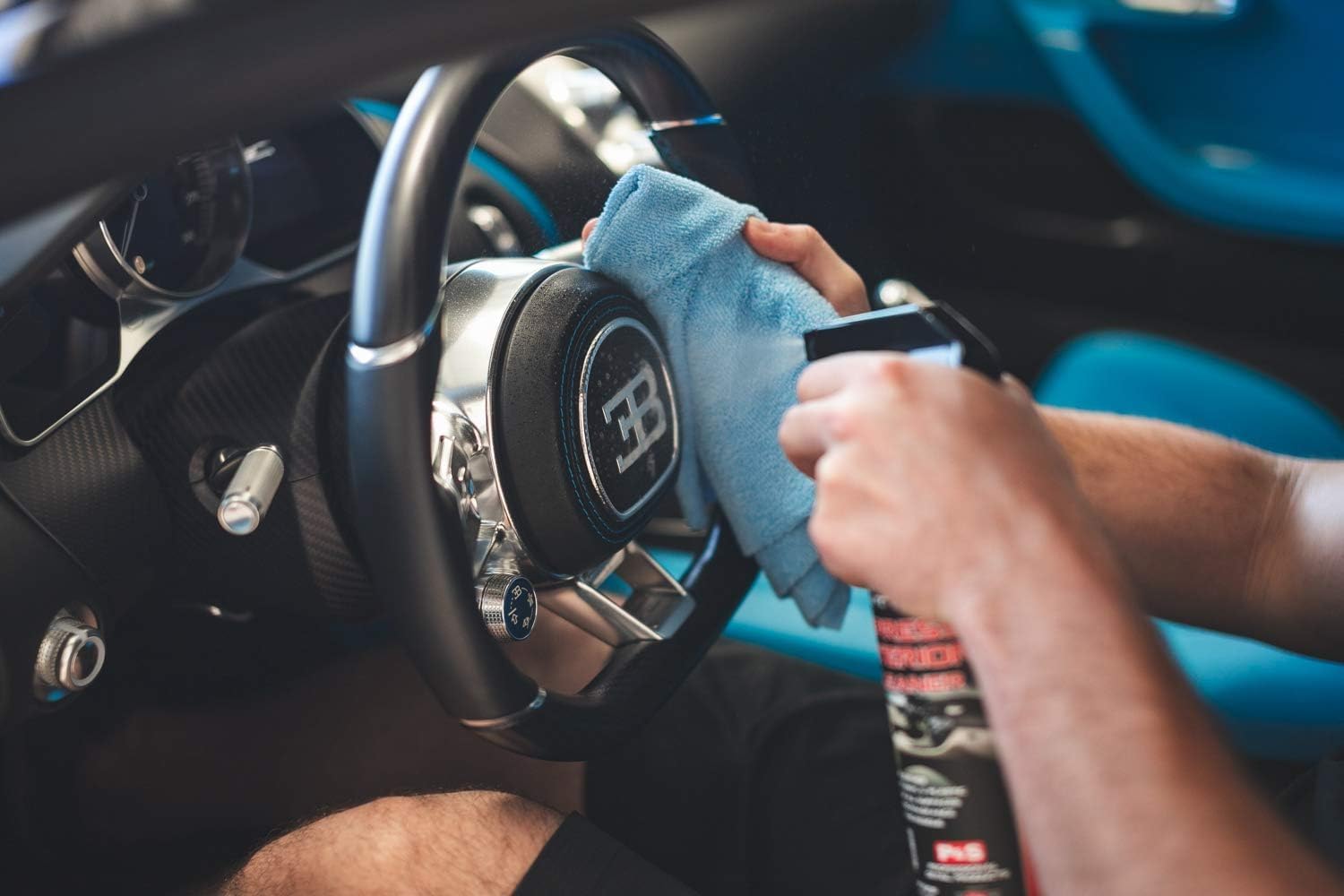 P & S PROFESSIONAL DETAIL PRODUCTS Xpress Interior Cleaner – Safe for Leather, Vinyl, Plastic & More, Removes Dirt, Grease & Oil, No Residue, Fresh Scent, No Dilution Needed - 16 Oz. - Image 7