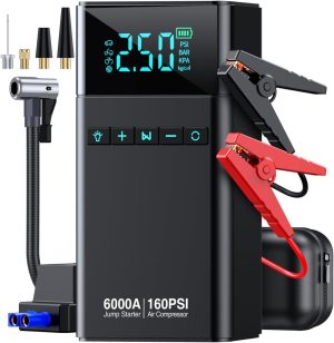 10-in-1 Portable Car Battery Jump S...