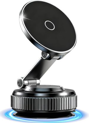 Vacuum Magnetic Car Phone Holder 36...