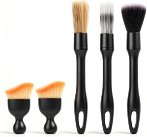 Yamrots Car Detailing Brush Set, 5P...
