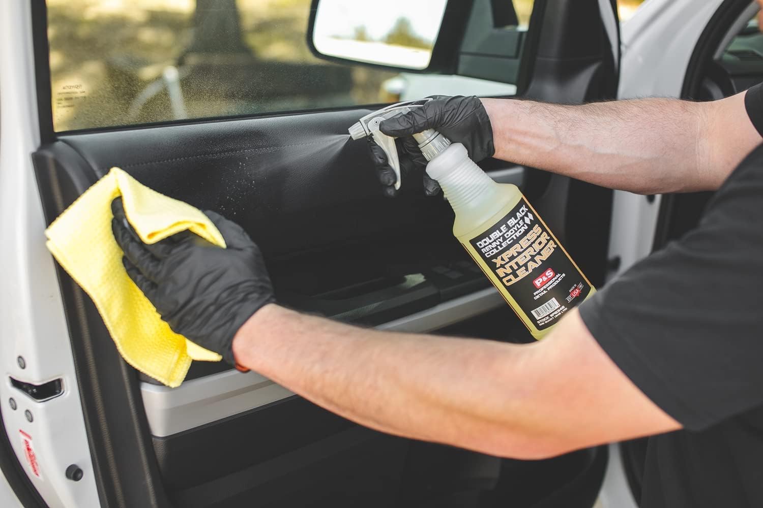 P & S PROFESSIONAL DETAIL PRODUCTS Xpress Interior Cleaner – Safe for Leather, Vinyl, Plastic & More, Removes Dirt, Grease & Oil, No Residue, Fresh Scent, No Dilution Needed - 16 Oz. - Image 6
