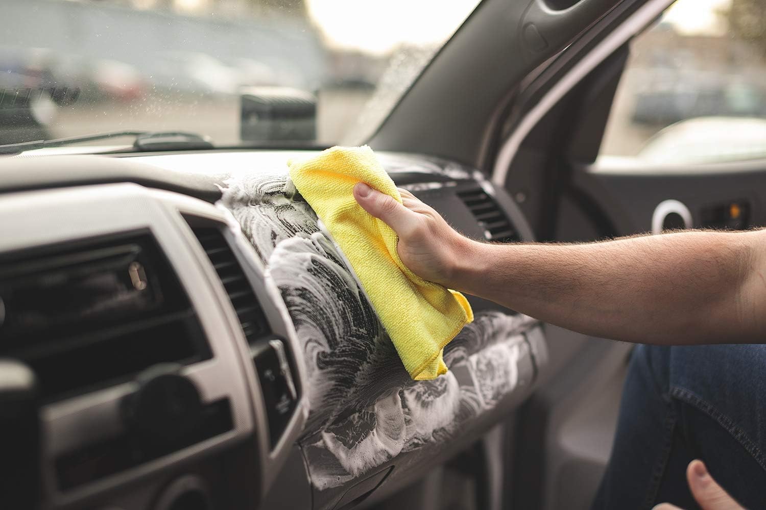 P & S PROFESSIONAL DETAIL PRODUCTS Xpress Interior Cleaner – Safe for Leather, Vinyl, Plastic & More, Removes Dirt, Grease & Oil, No Residue, Fresh Scent, No Dilution Needed - 16 Oz. - Image 5