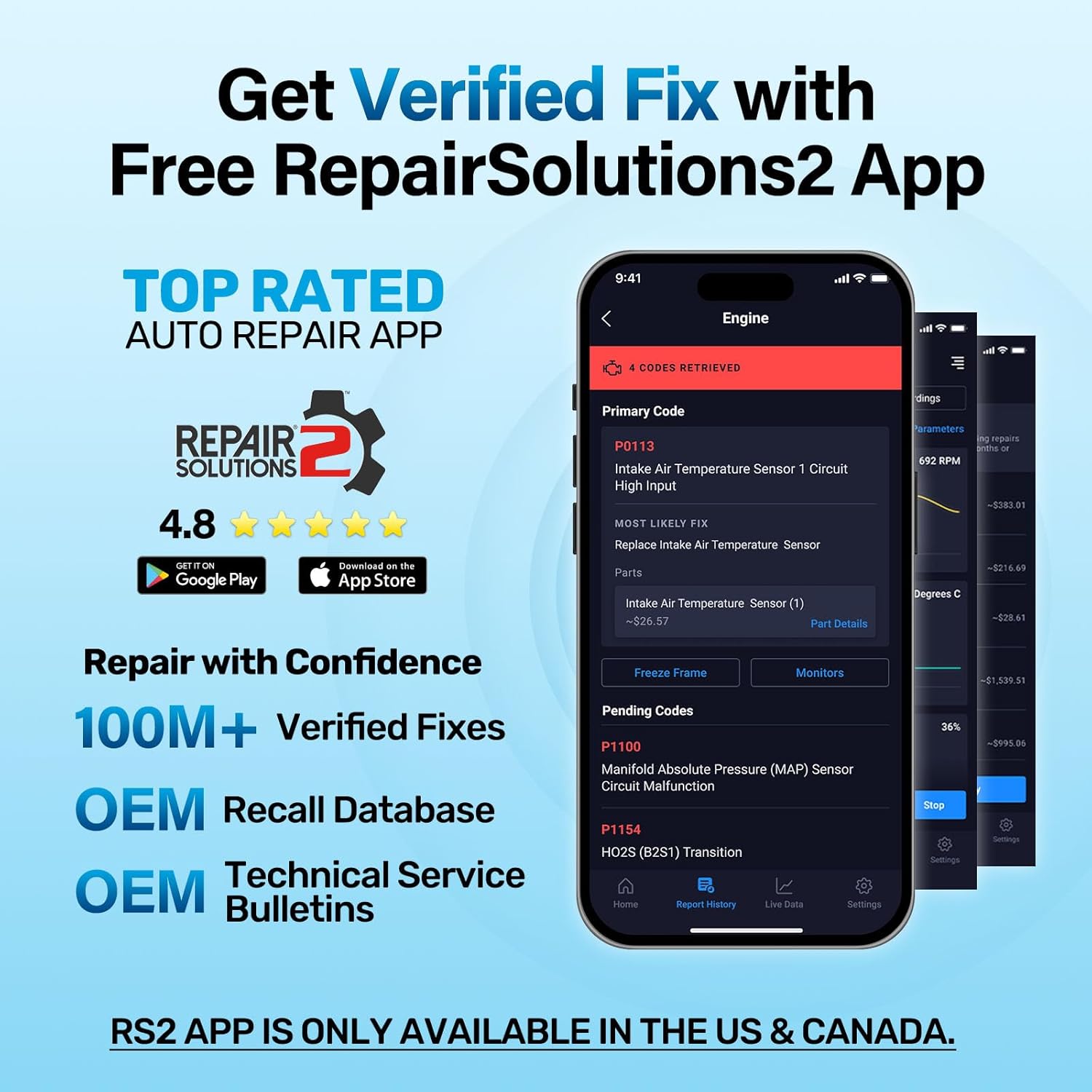 BLCKTEC 460T OBD2 Scanner Car Code Reader Engine ABS SRS Transmission Diagnostic Tool, 12 Reset Services, Oil/TPMS/EPB/BMS/SAS/DPF/Throttle Reset, ABS Bleeding, Battery Test, Auto VIN, Free Update - Image 6