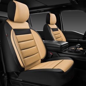 CAR PASS Faux Leather Car Seat Cove...