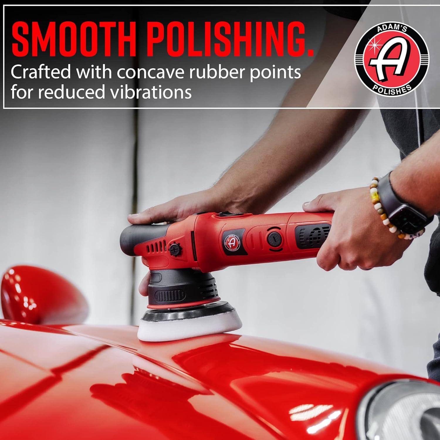 Adam's Polishes 9mm Dual Action Car Polisher (Polishing Kit) - Buffer Car Scratch Remover for Car Detailing | Includes Polish, Compound & Pads - Image 5