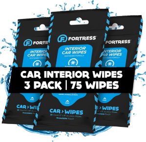 Fortress Car Interior Wipes (25 ct,...