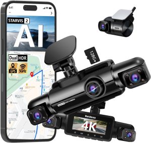4K STARVIS 2 Dash Cam Front and Rea...