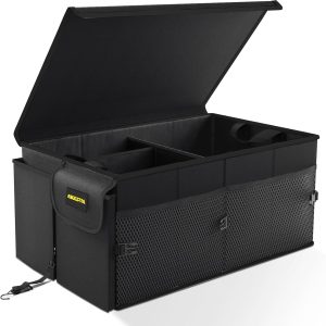 MIKKUPPA Car Trunk Organizer –...
