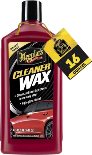 Meguiar’s Cleaner Wax, Liquid Car...