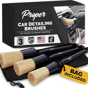 Premium Car Detailing Brush Set ...