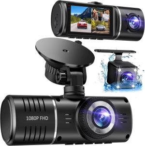 Dash Cam Front and Rear, 1080P Dash...