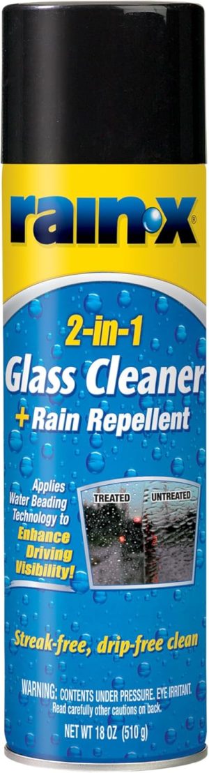 Rain-X 5080233 2-In-1 Glass Cleaner...