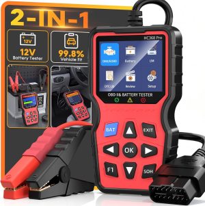 Yakry OBD2 Scanner with Battery Tes...