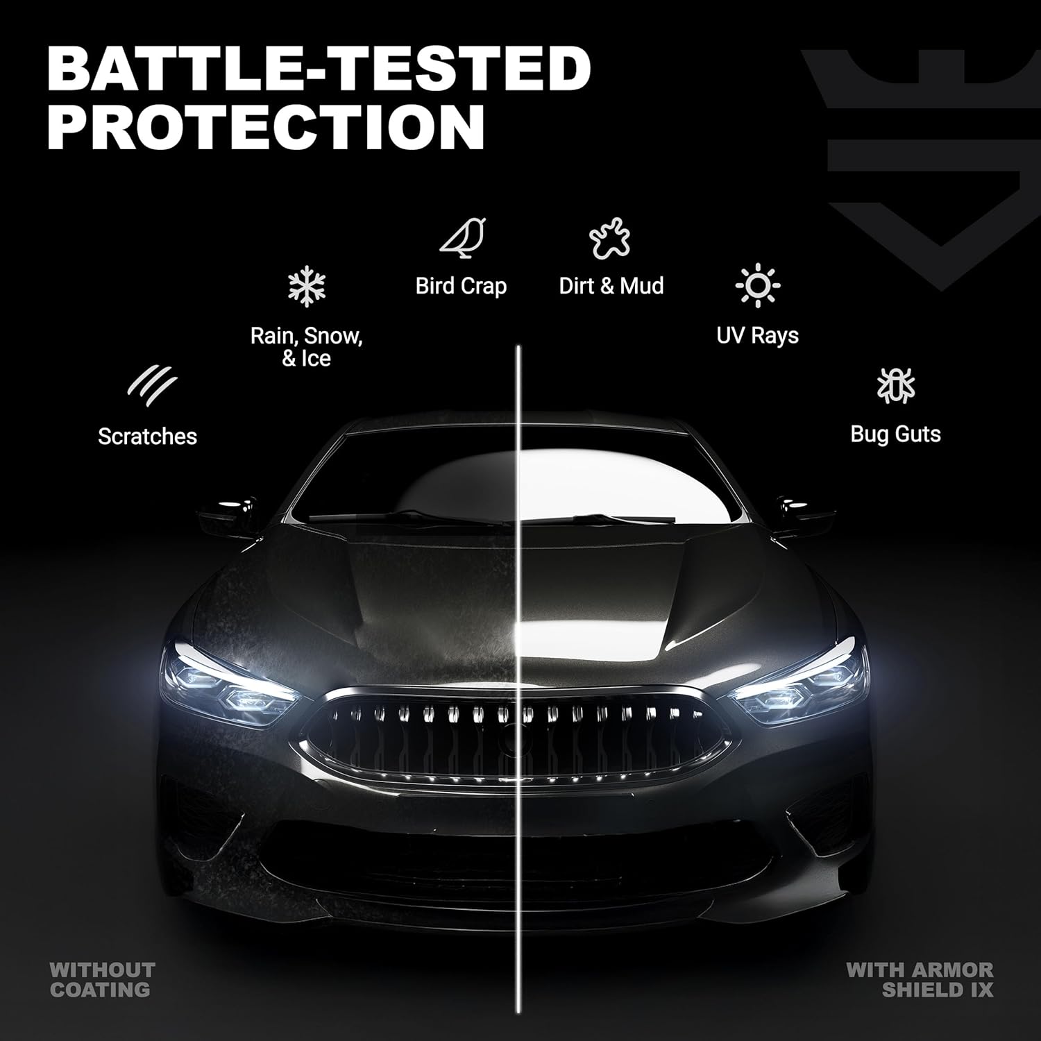 AvalonKing Armor Shield IX – DIY Ceramic Coating Kit for Cars – High Gloss, Hydrophobic & 2-Year Protection – Easy Home Application – Paint, Glass, Rims & Trim – 30ml - Image 4