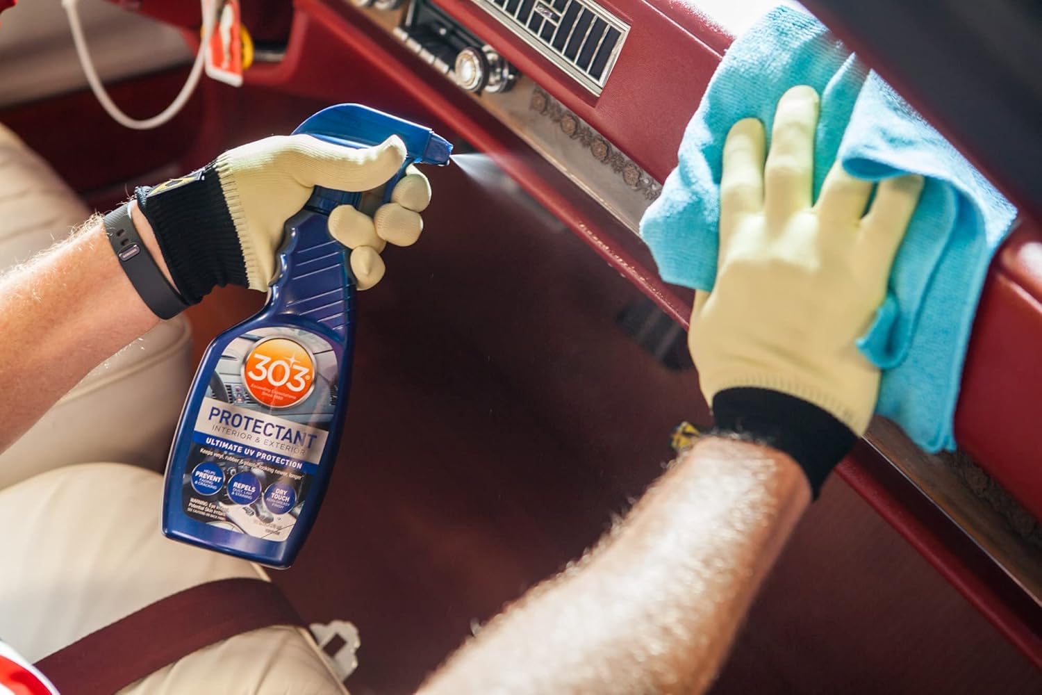 303 Products Automotive Protectant Spray, UV Protection for Car Interior & Exterior – Protects Vinyl, Plastic & Rubber, Repels Dust & Dirt, Matte Finish, 16 oz - Image 7