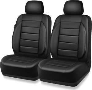 CAR PASS Faux Leather Car Seat Cove...