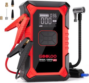 GOOLOO A3 Jump Starter with Air Com...