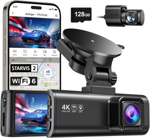 REDTIGER 4K Dash Cam Front Rear, ST...