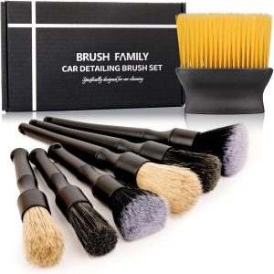 7PCS Car Detailing Brush Set, Ultra...