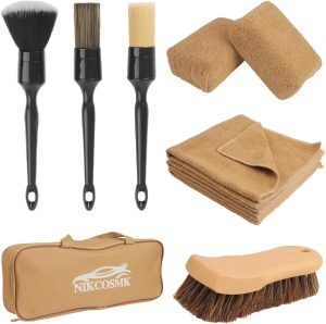 10PCS Car Cleaning Kit, Car Detaili...