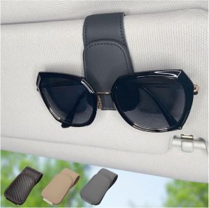 CHOSMOYI Magnetic Leather Sunglass ...