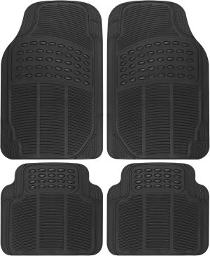 BDK Floor Mats, 4-Piece All-Weather...