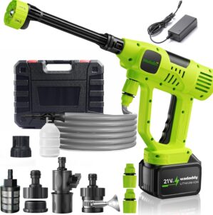 Cordless Car Washer, 1100PSI, Porta...