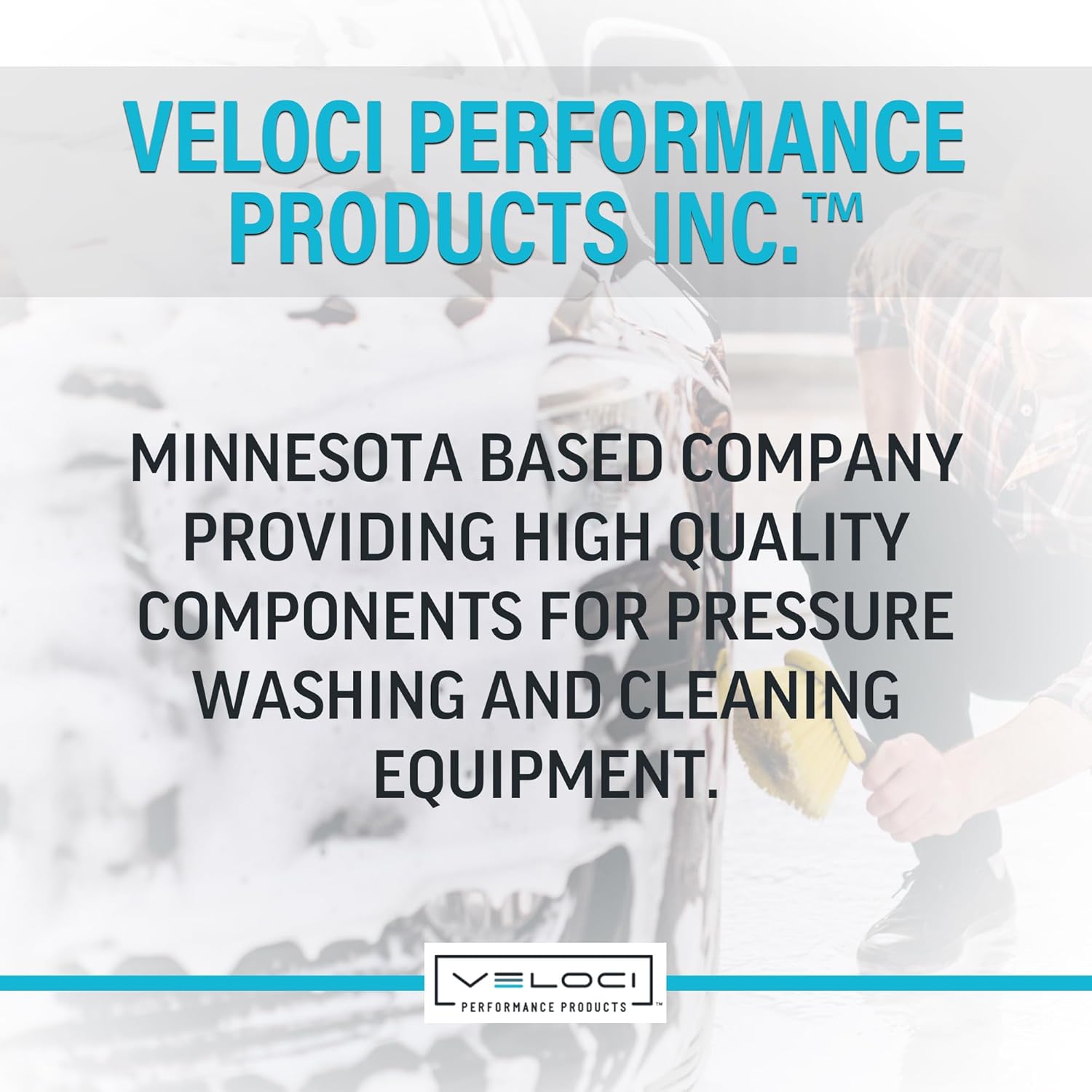 Veloci Performance Clear Foam Cannon with Bottle for Pressure Washer, Adjustable Nozzle - Image 6