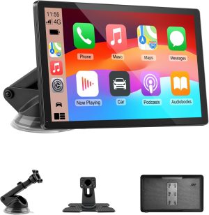 CarPlay Screen for Car, 9” Wi...