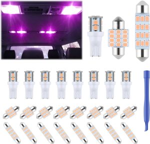 iFunyLED 24 Pieces Dome Light LED C...