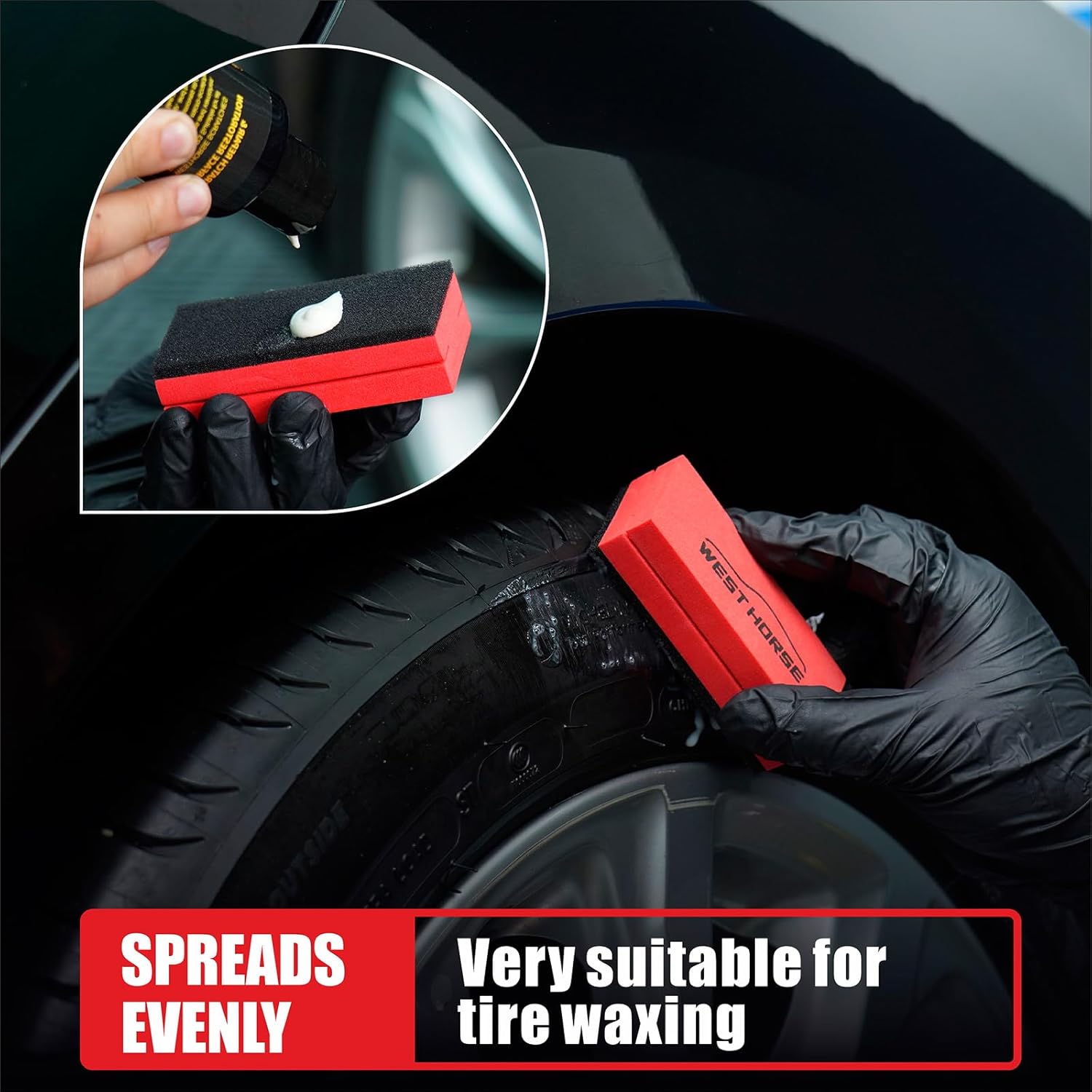 6PCS Ceramic Coating Applicator Sponge Blocks + 12PCS Suede Cloth – Premium Car Detailing Kit for Paint Protection, Wax & Nano Coating Application - Image 7