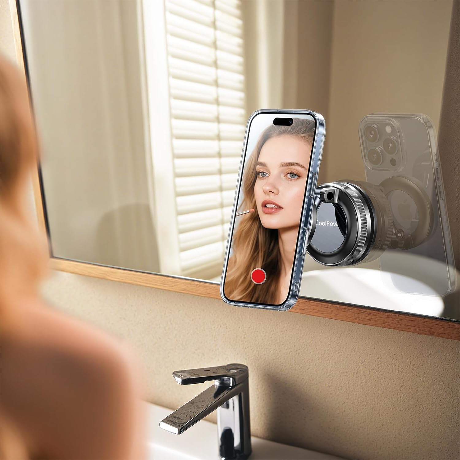 for Magsafe Car Mount carmount 2.0 Magnetic Phone Mount【True Military-Grade Durability 】Vacuum Magnetic Phone Holder for Car Cell Phone Car Mount【Stylish Suction Cup Phone Mount for iPhone 17 16 15 14 - Image 9