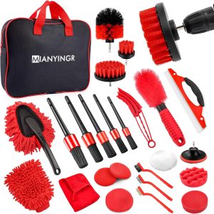 25Pcs Car Detailing Kit with Drill ...