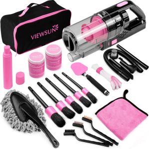 Viewsun 17pcs Car Cleaning Kit, Pin...