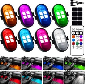 Upgraded Wireless LED Lights for Ca...