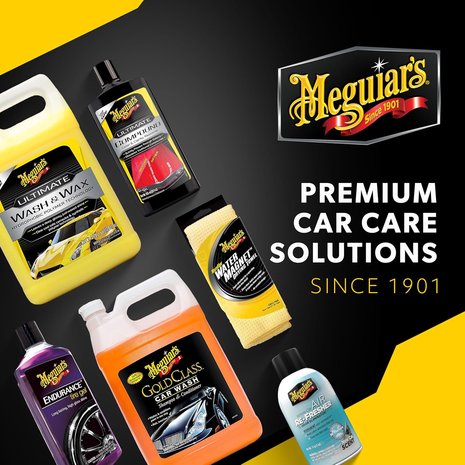 Meguiar's Hot Rims Foaming Wheel & Tire Cleaner - Combines a Wheel and Tire Cleaner in One Product that Quickly Powers through Brake Dust and Grime on OEM Clear Coated Wheels, 20 Oz Foam - Image 9