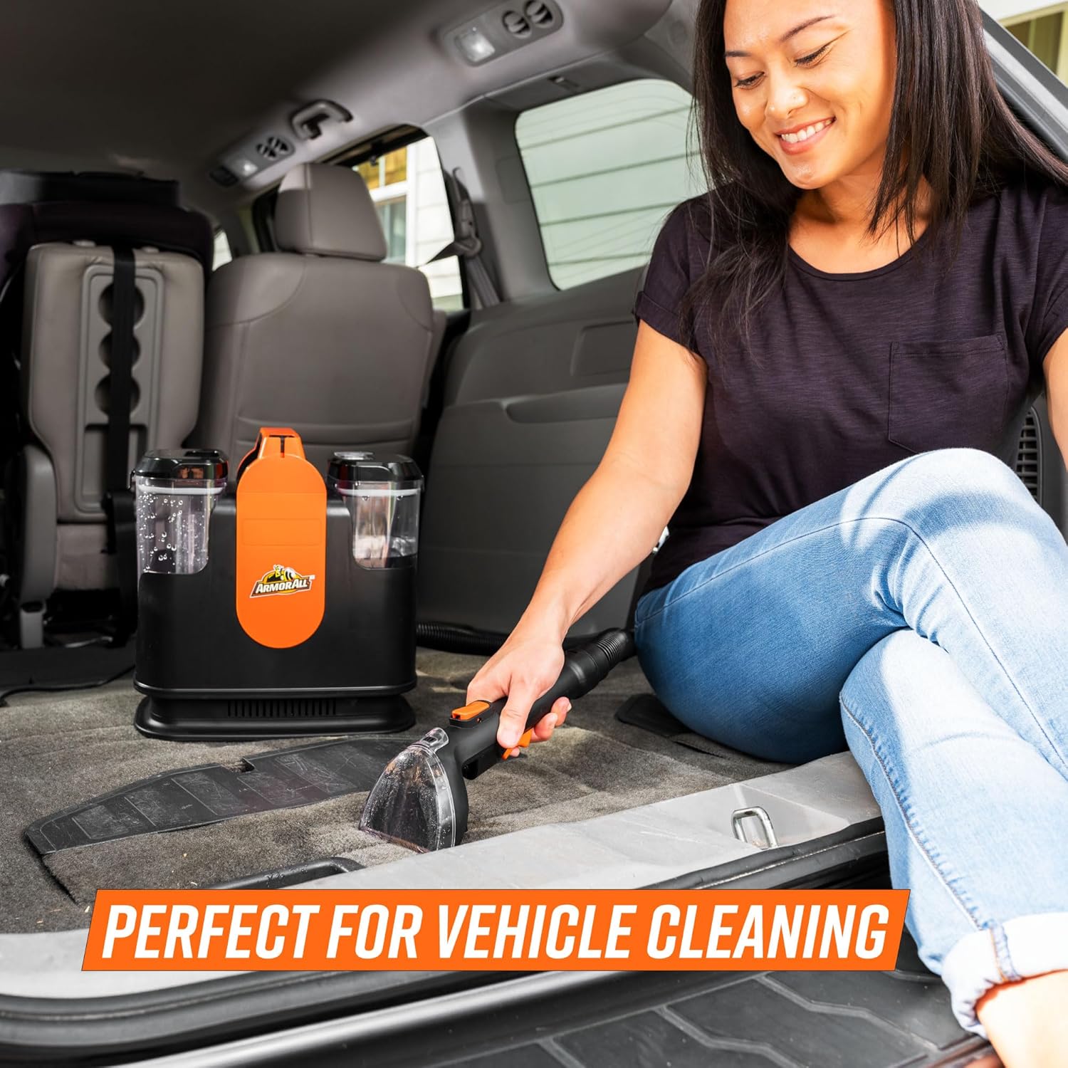 Armor All SCC301 0901 Upholstery & Carpet Cleaner, Car and Auto Detailer with Tools for Pets, Area Rugs and Couches - Image 6
