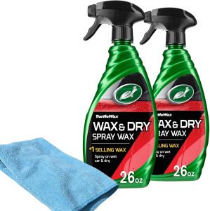 Turtle Wax 50834 1-Step Wax and Dry...
