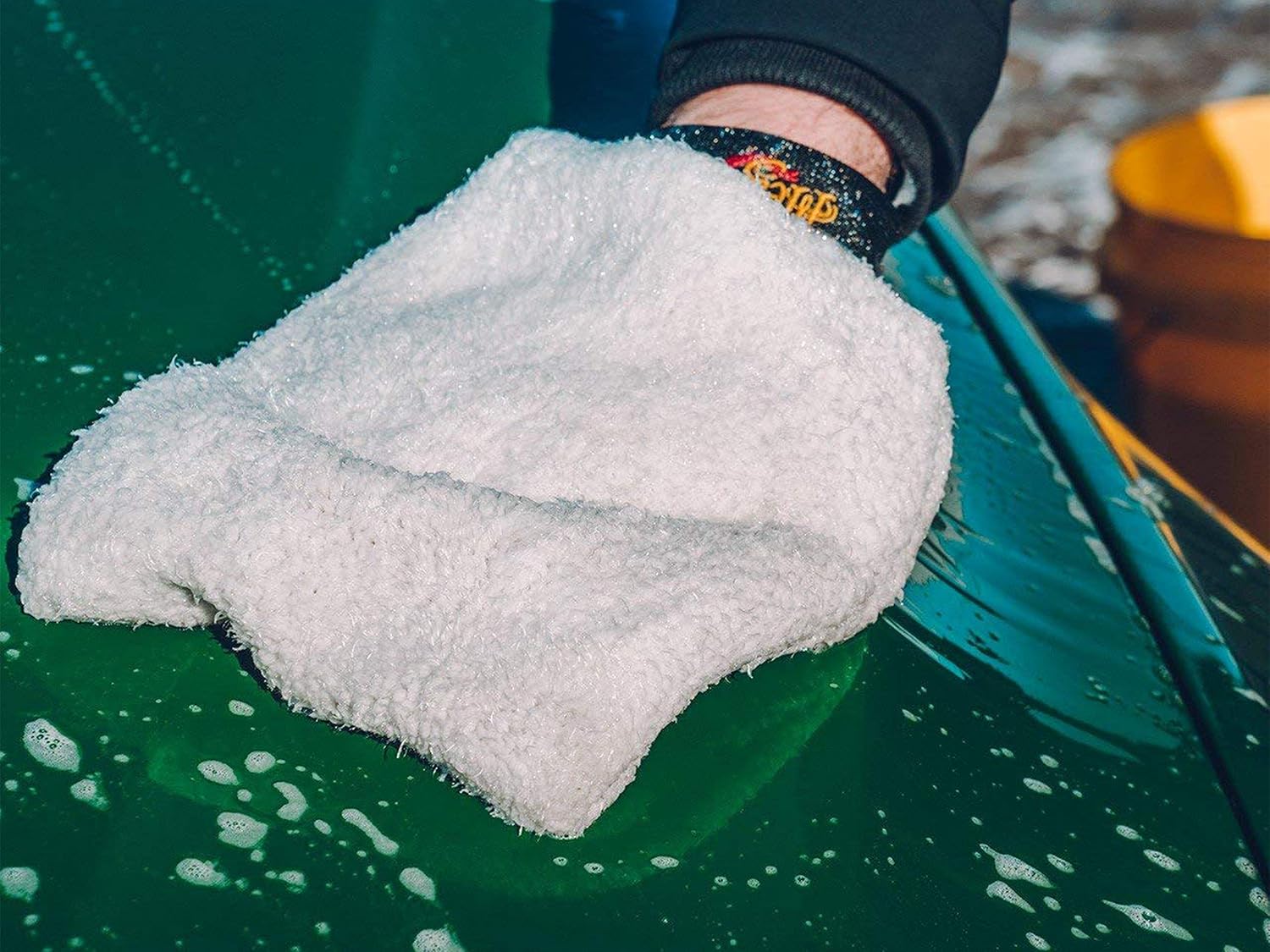 Meguiar's X3002 Microfiber Wash Mitt, - Image 5