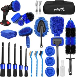 26Pcs Car Detailing Brush Set, Car ...